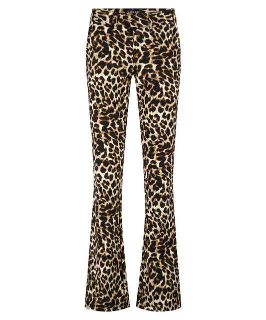 Lady Day Flared POPPY, Leopard print