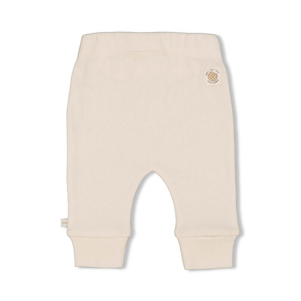 Feetje Broek Rib Cute Cookie, Off White