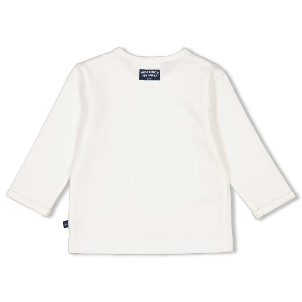 Feetje Longsleeve Rock My Boat, Offwhite