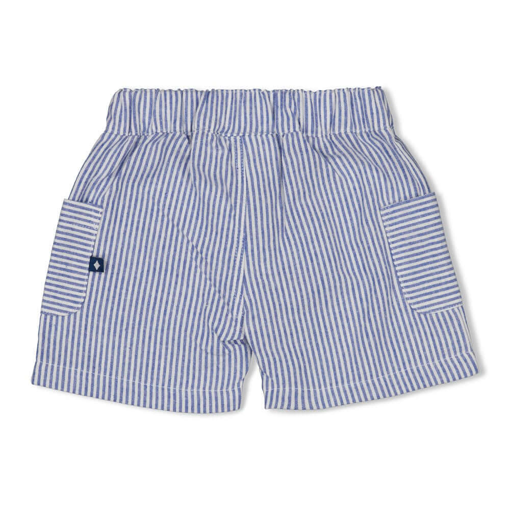 Feetje Jongens, Short streep chambray, Seaside Happiness, Shambray