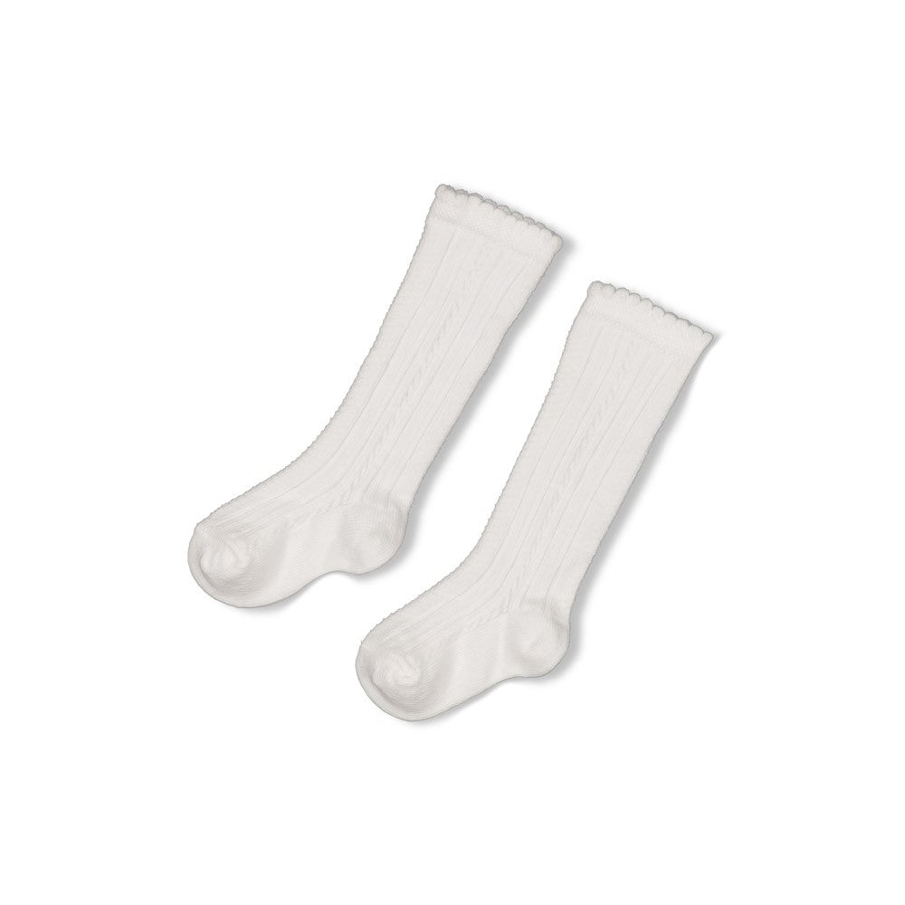 Feetje Meisje Kniekousen , Let Your Dreams Blossom, Offwhite