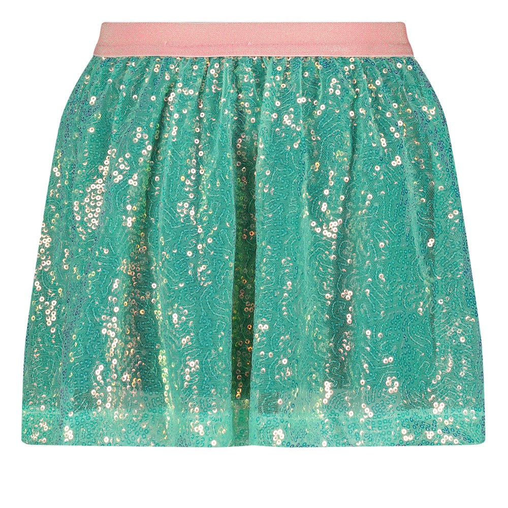 Jubel Meisje Pailetten rok - Rolling into Spring, Groen