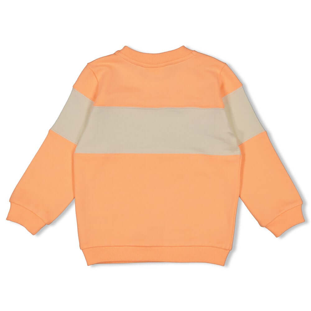 Sturdy Jongens Sweater, Lagoon Legends, Neon Oranje