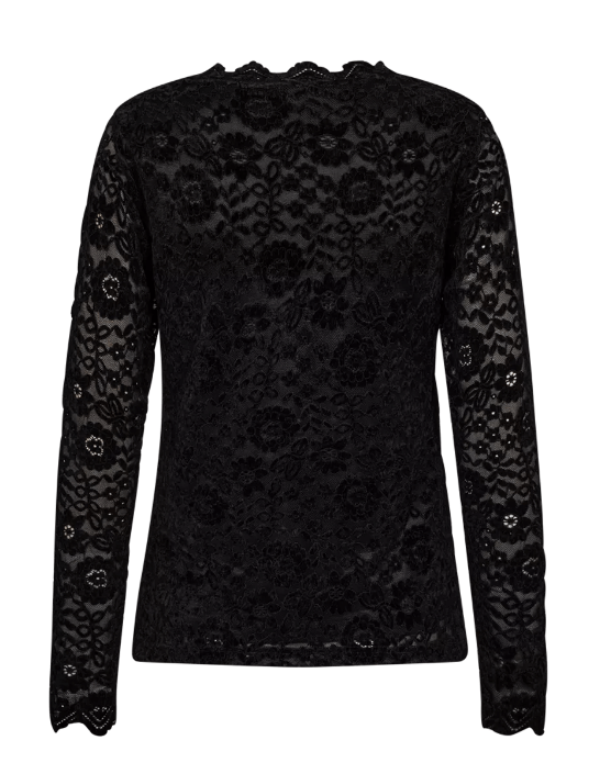 Freequent Gry Blouse Velvet Black