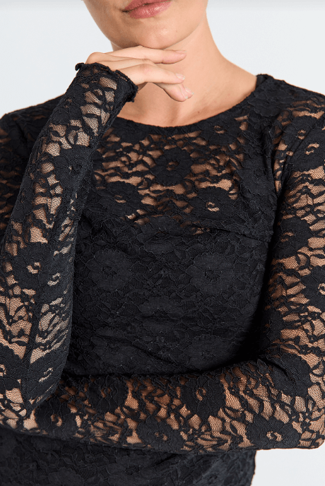 Freequent Blouse, LENNON, Black