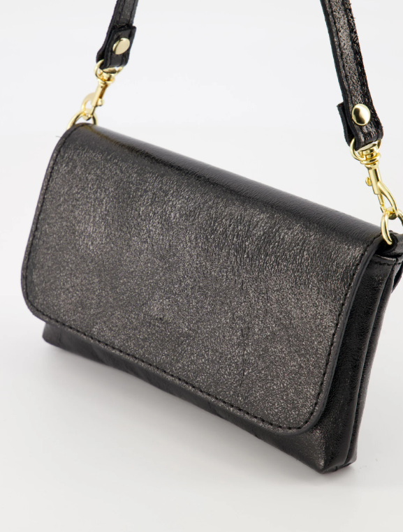 Tas LARA, Classic Grain, Zwart