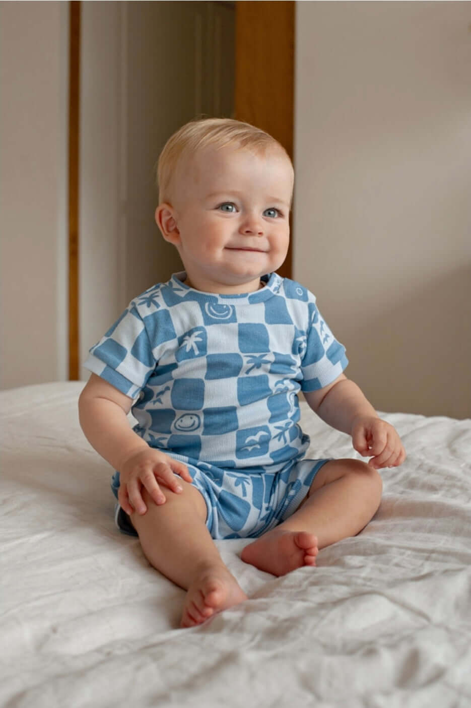 Feetje Premium Summerwear CHASE CHECK voor kinderen, perfect als premium zomeroutfit kinderen.