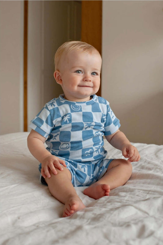 Feetje Premium Summerwear CHASE CHECK voor kinderen, perfect als premium zomeroutfit kinderen.