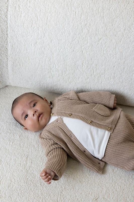 Feetje Baby Vestje, The Magic is in You, Taupe