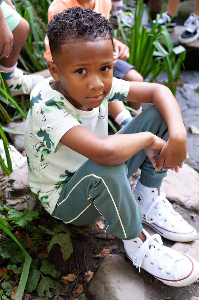 Sturdy Jongens, Broek  Lagoon Legends, Petrol