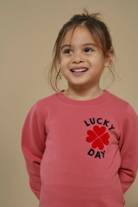 Jubel Sweater, QUEEN OF HEARTS, Roze