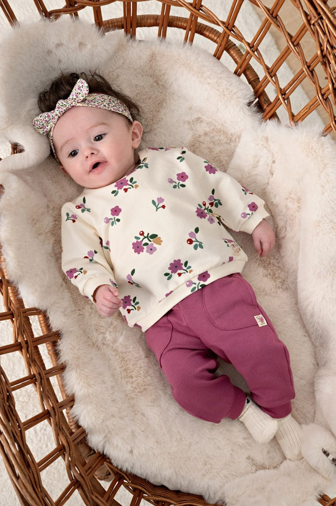 Feetje, Broek - Afternoon Tea, Berry