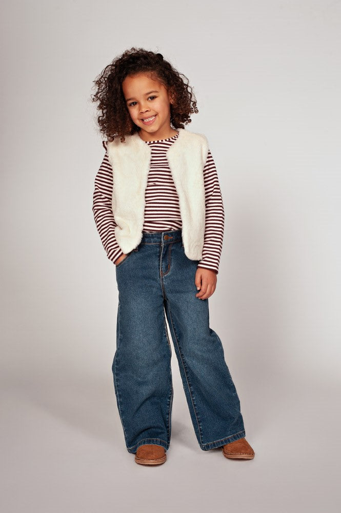 Jubel,Fake fur gilet - Daily Princess, Offwhite