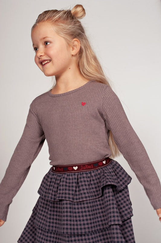 Jubel, Longsleeve rib - Daily Princess,Lila