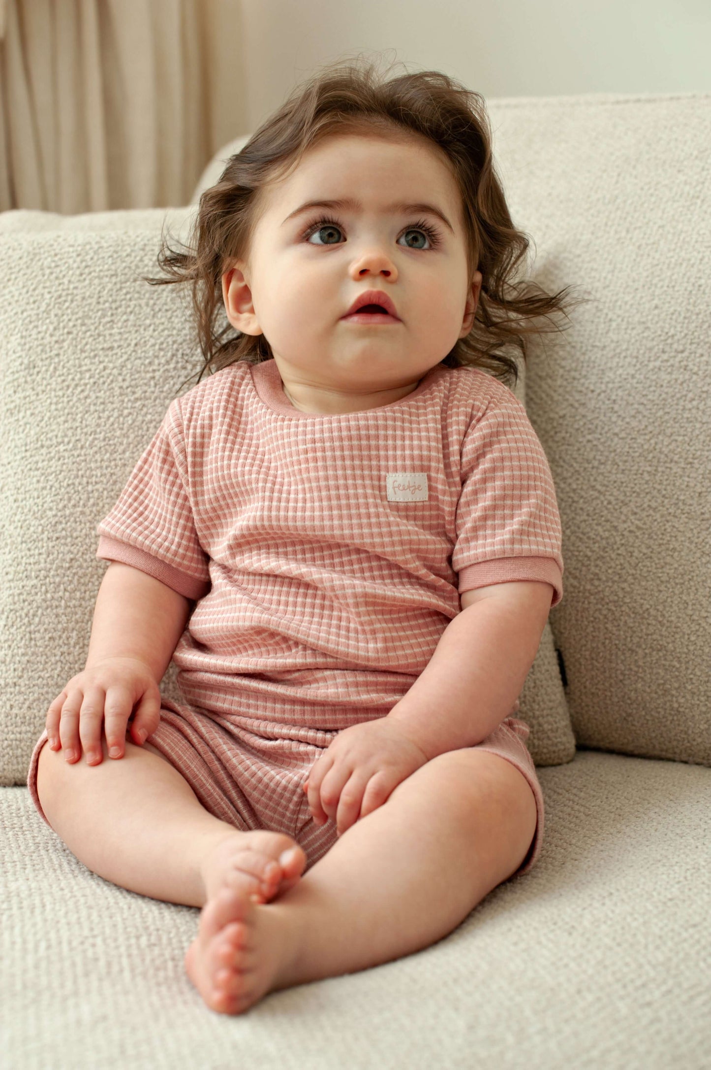 Feetje Summer Specials Wafel, Mauve