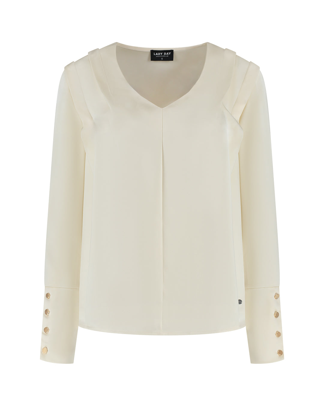 Lady Day,  Sheri Top, Wool White