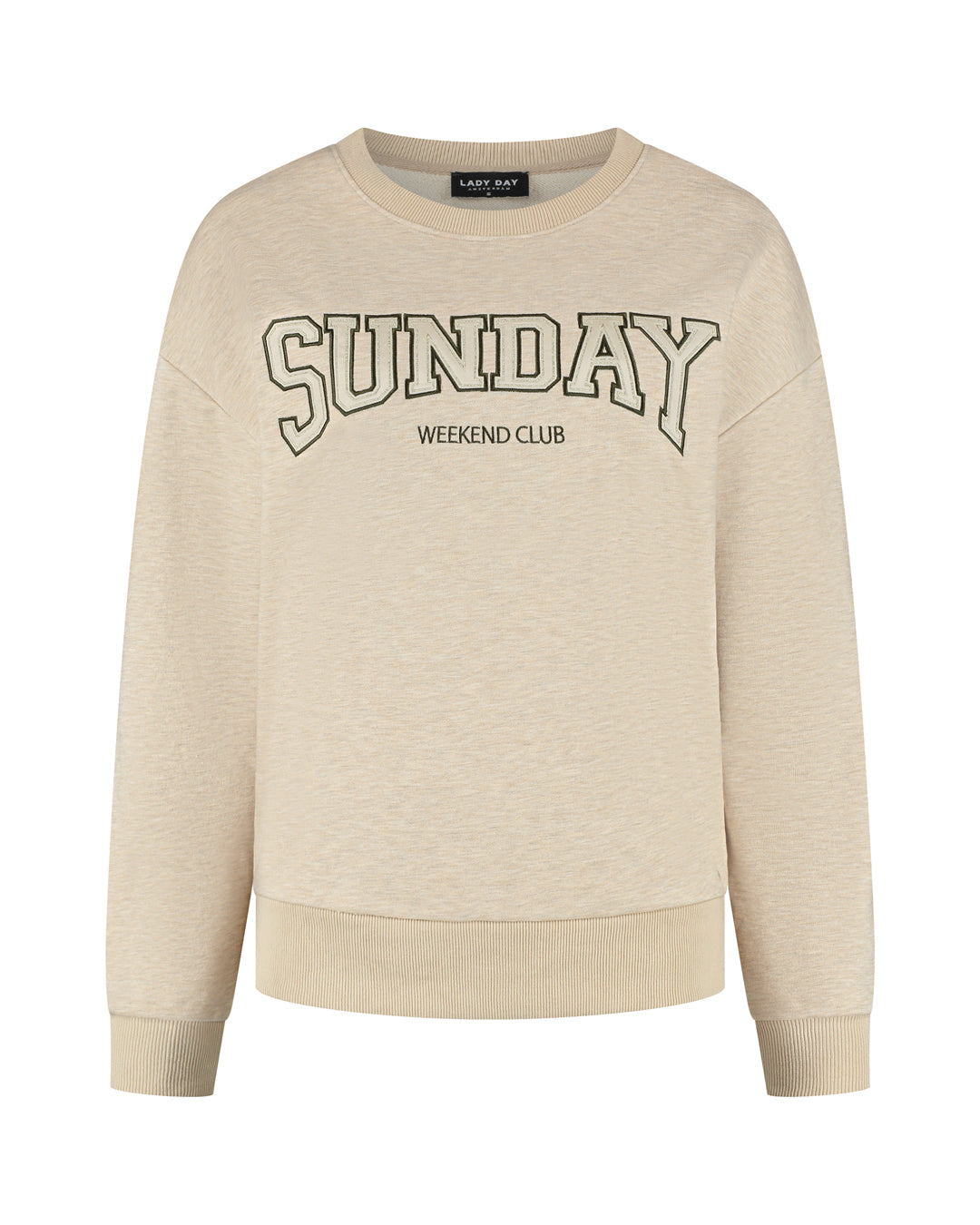 Lady Day Sweater, SUNDAY MELANGE, Vanilla melange