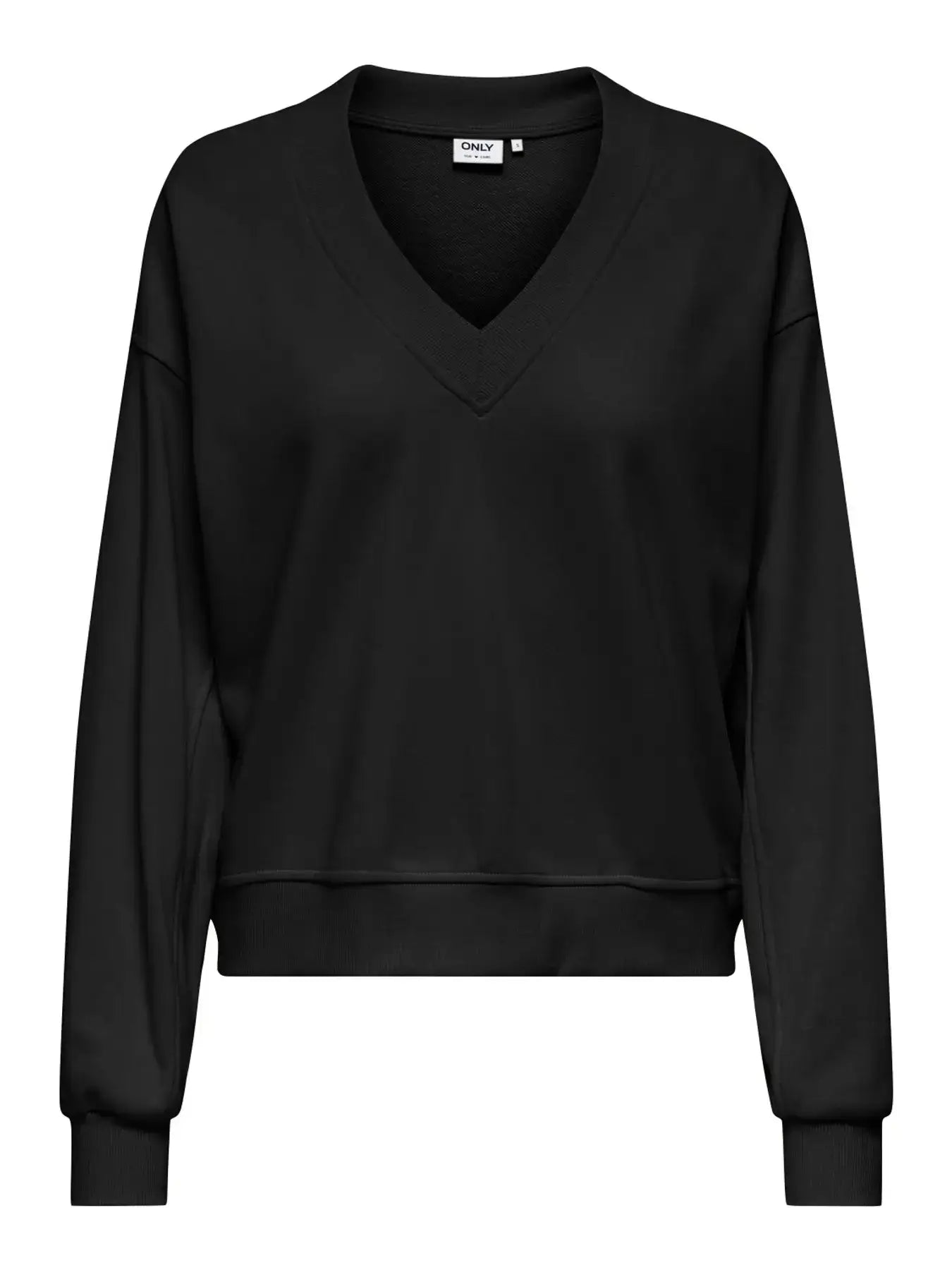 Only Sweater, BELLA, V-Neck, Black