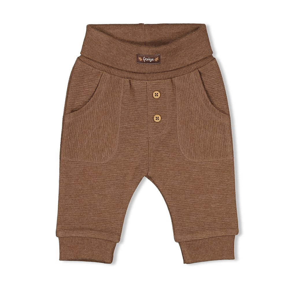 Feetje Broek Acorn Bruin Melange