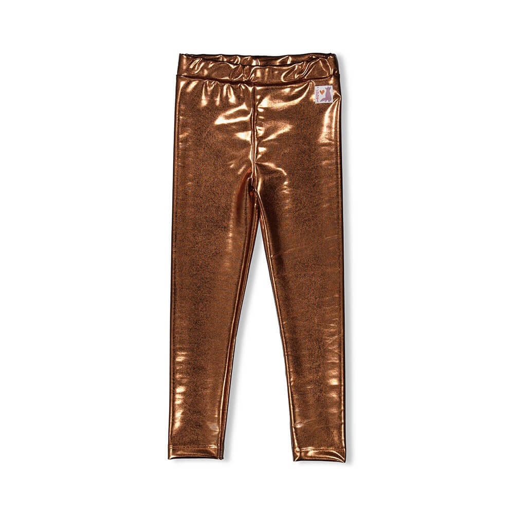 Jubel Legging Metallic Look Forest Fancy