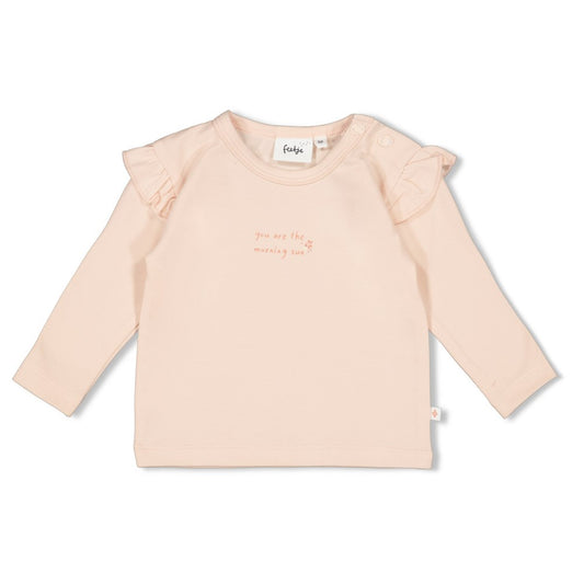 Feetje Longsleeve, MORNING SUN, Roze
