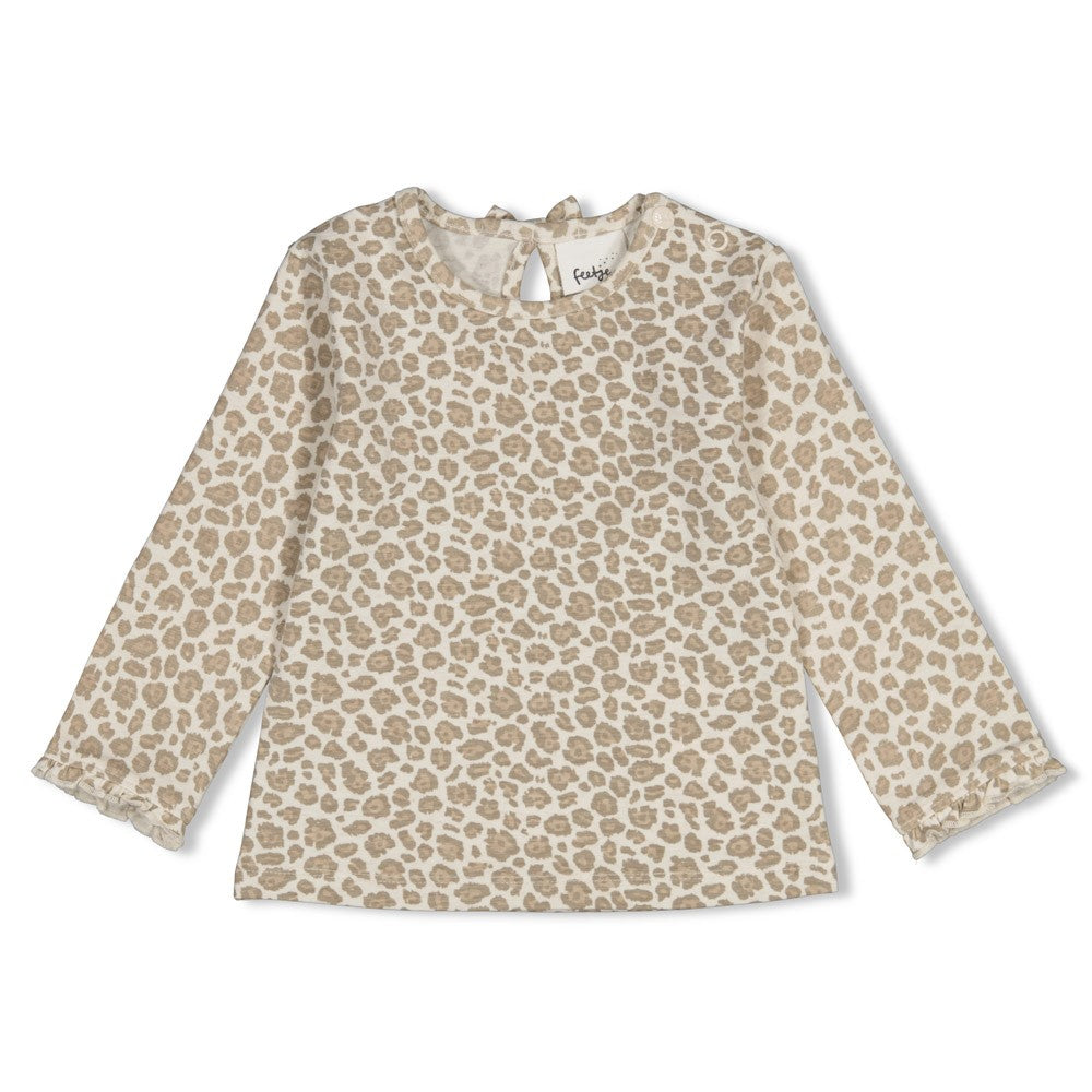 Feetje, Longsleeve AOP - Dress to Impress, Off white