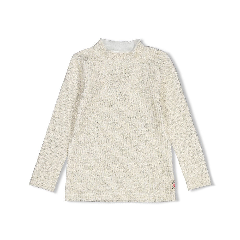 Jubel, Longsleeve crinkle - Daily Princess, Offwhite