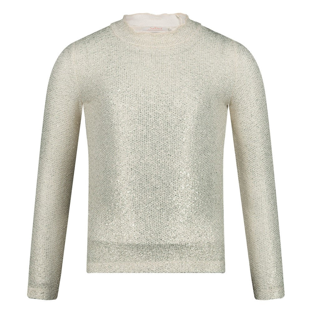 Jubel, Longsleeve crinkle - Daily Princess, Offwhite