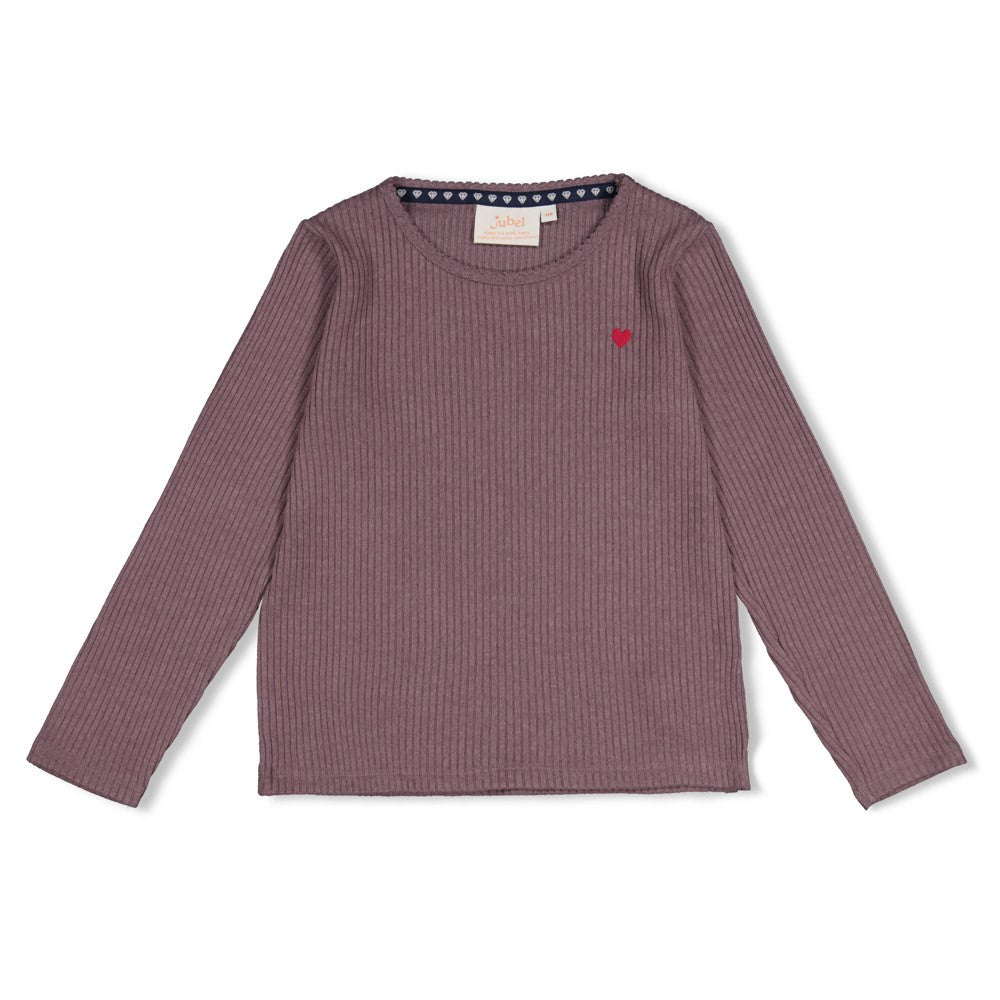 Jubel, Longsleeve rib - Daily Princess,Lila