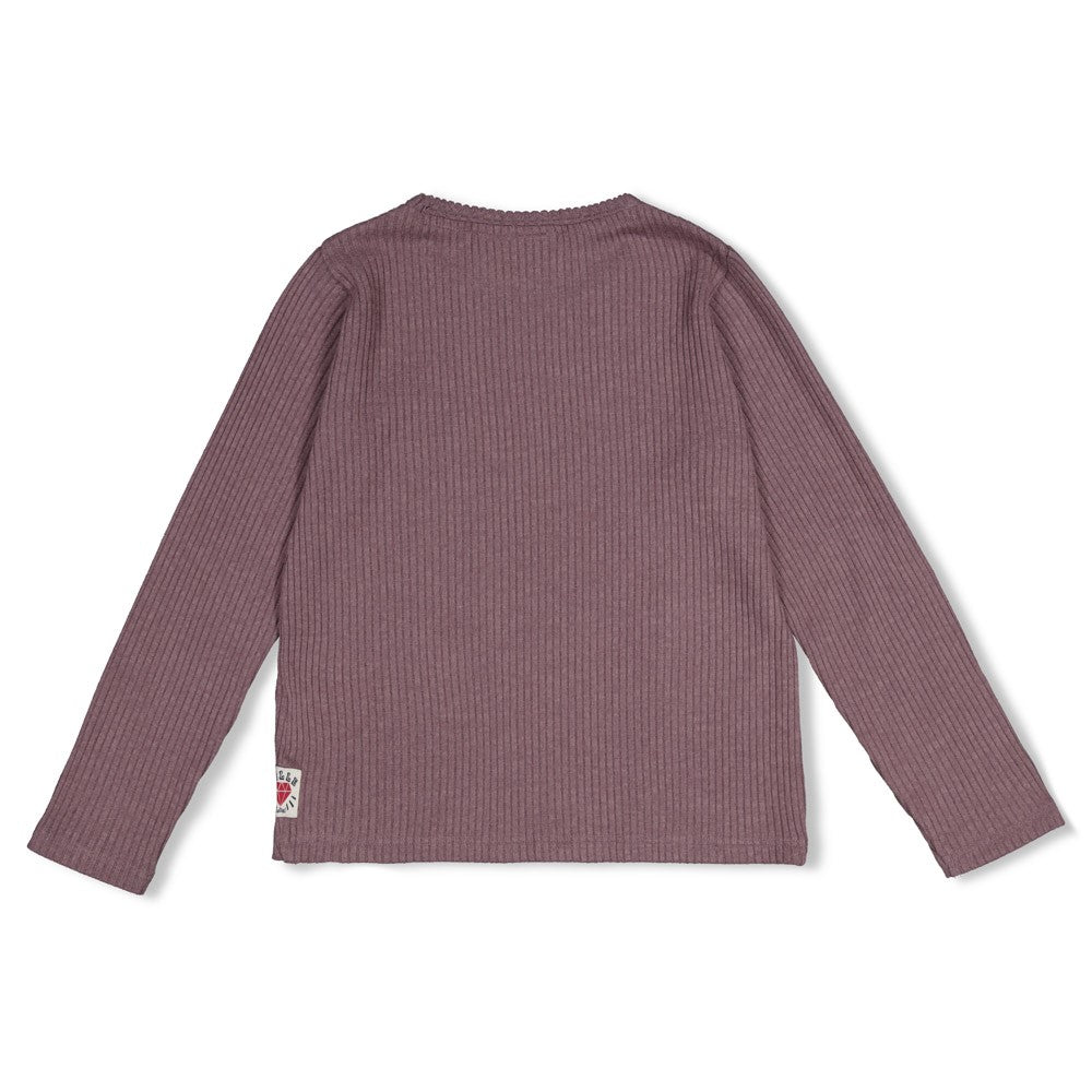 Jubel, Longsleeve rib - Daily Princess,Lila
