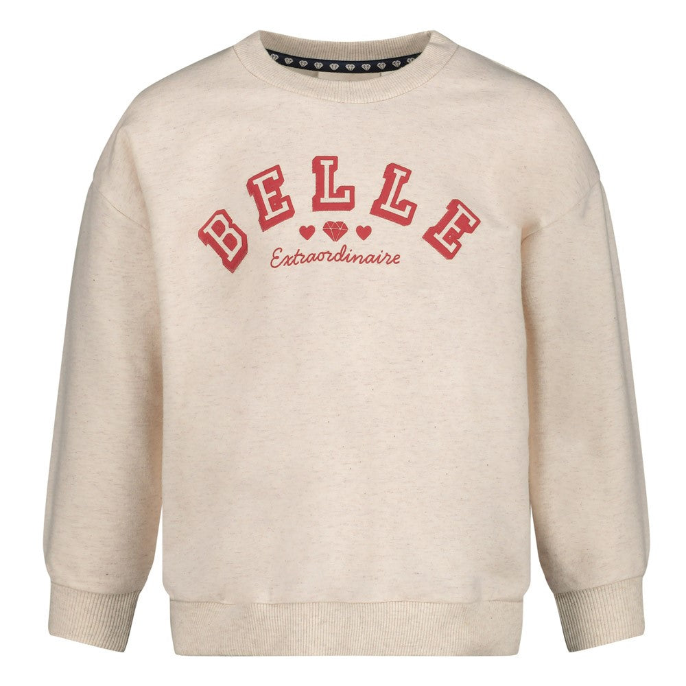 Jubel, Sweater relaxed fit - Daily Princess, Offwhite melange