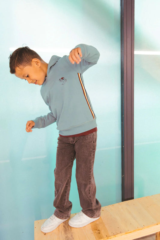 Tygo & vito Hoodie HANK, Mineral Blue