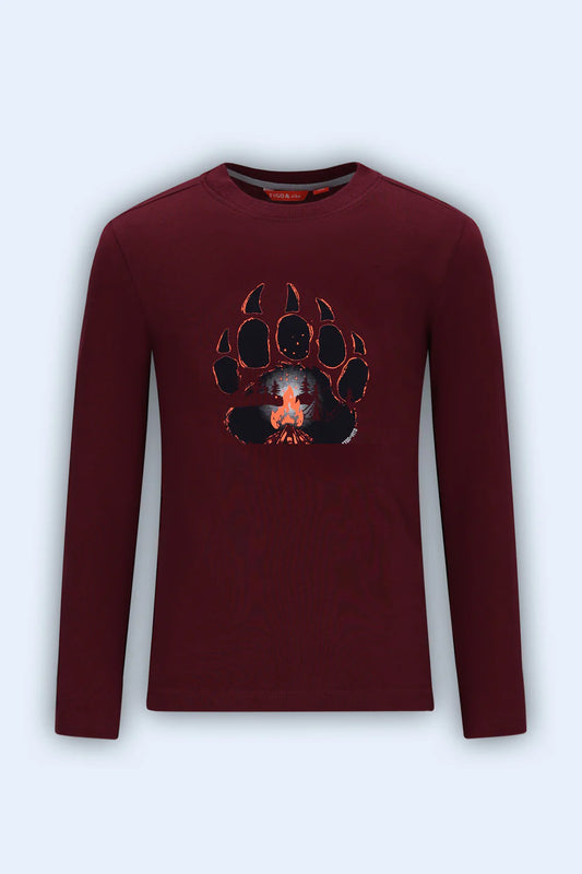 Tygo & vito Longsleeve MAX, Maroon