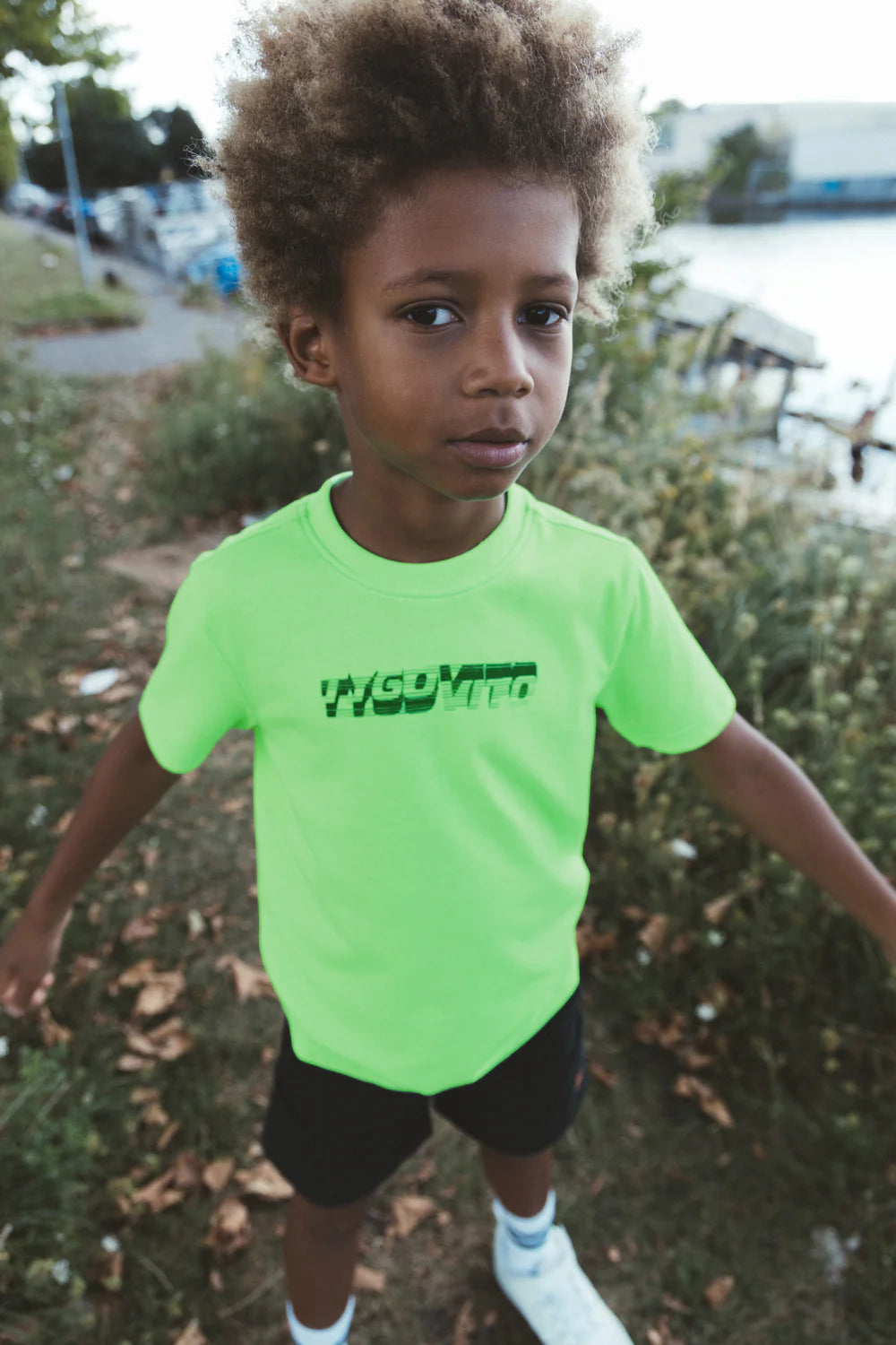 TYGO & vito Jongens T-shirt, JAMES, Green Gecko