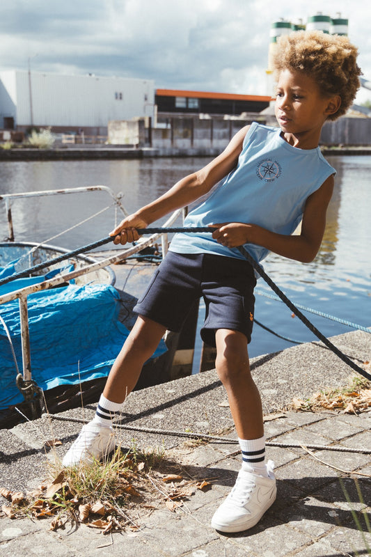 TYGO&vito Jongens T-shirt, DAAN, Light Blue