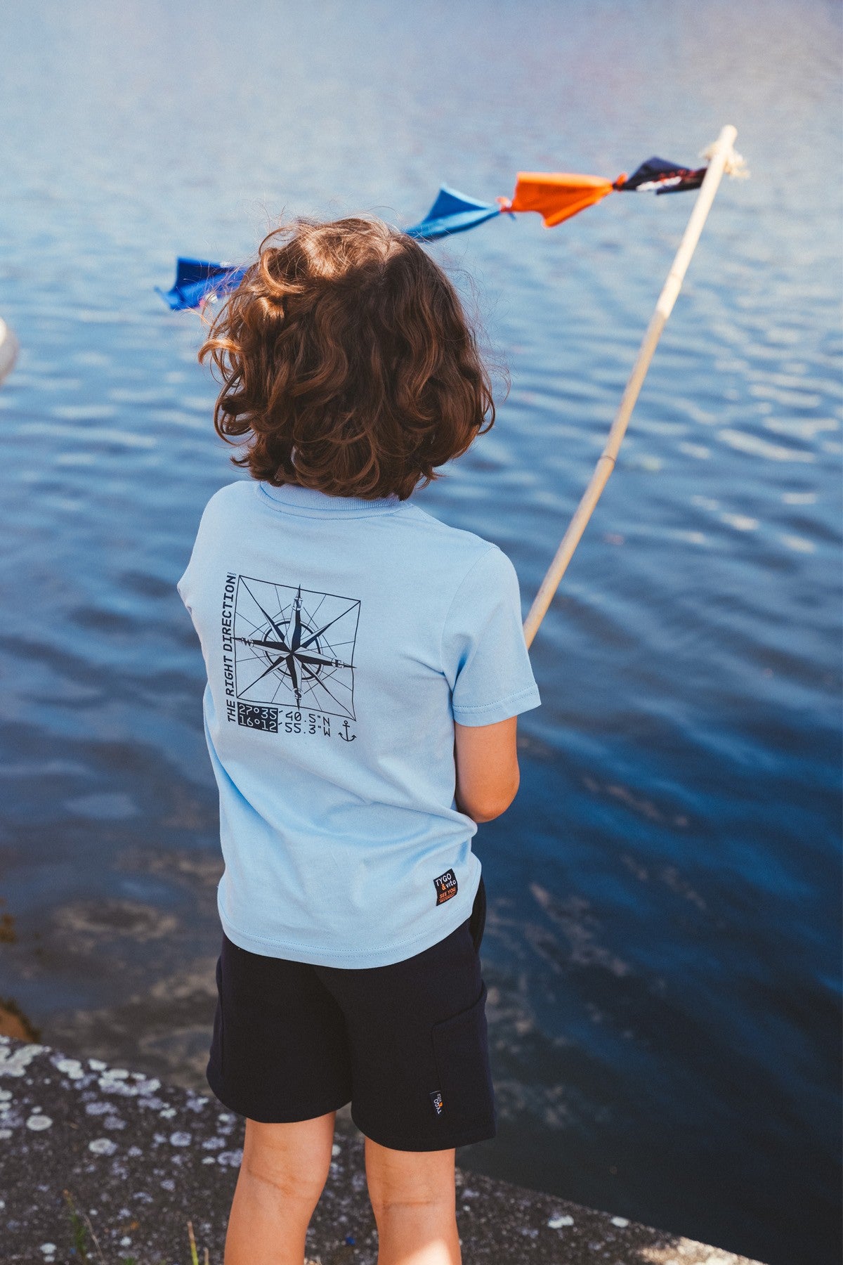 TYGO&vito Jongens T-shirt, DYLAN, Light Blue