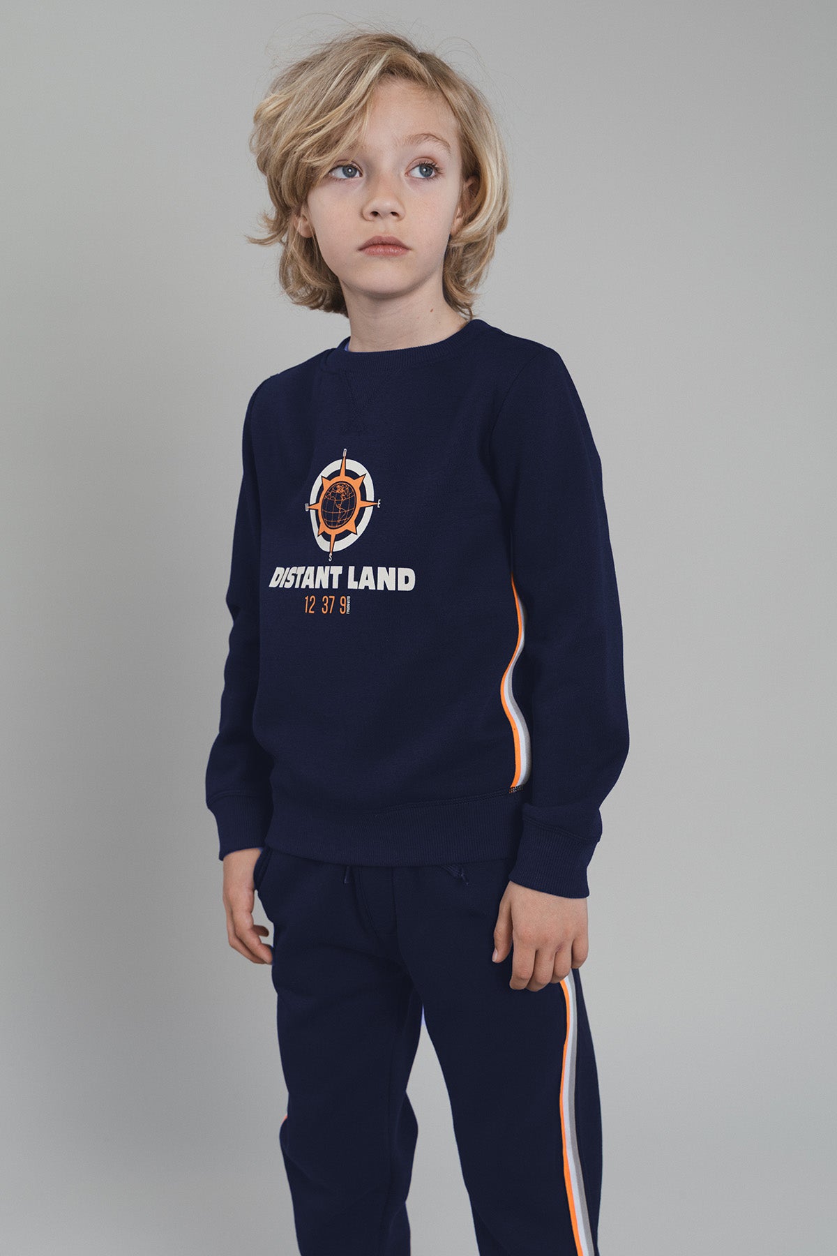 TYGO&vito Jongens, Sweater, STEN, Navy