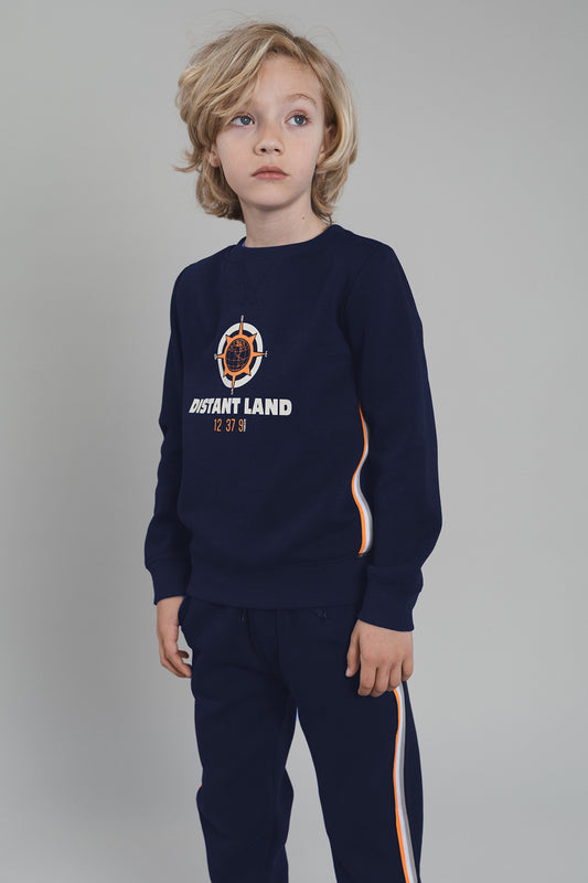 TYGO&vito Jongens, Sweater, STEN, Navy