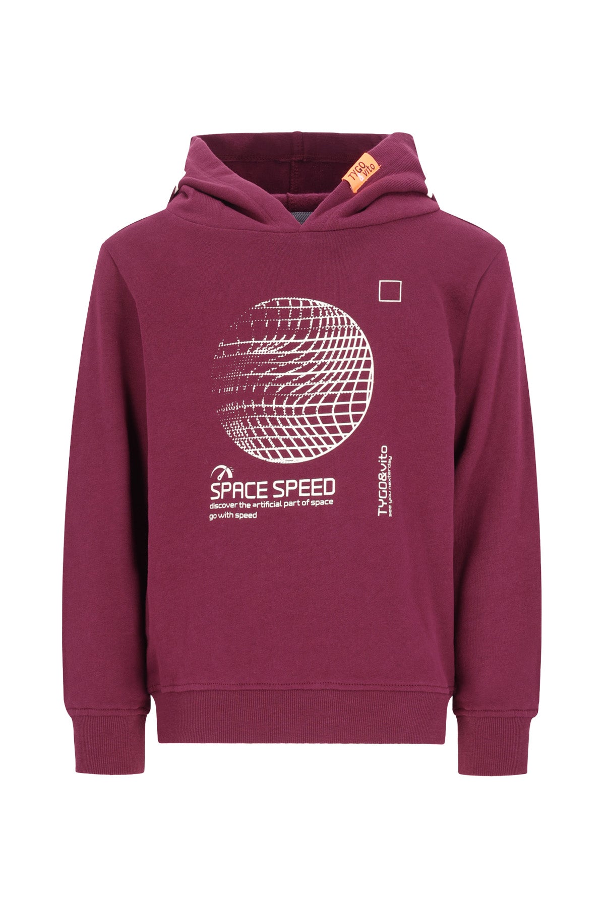 Tygo & vito Hoodie HOBIE, Merlot