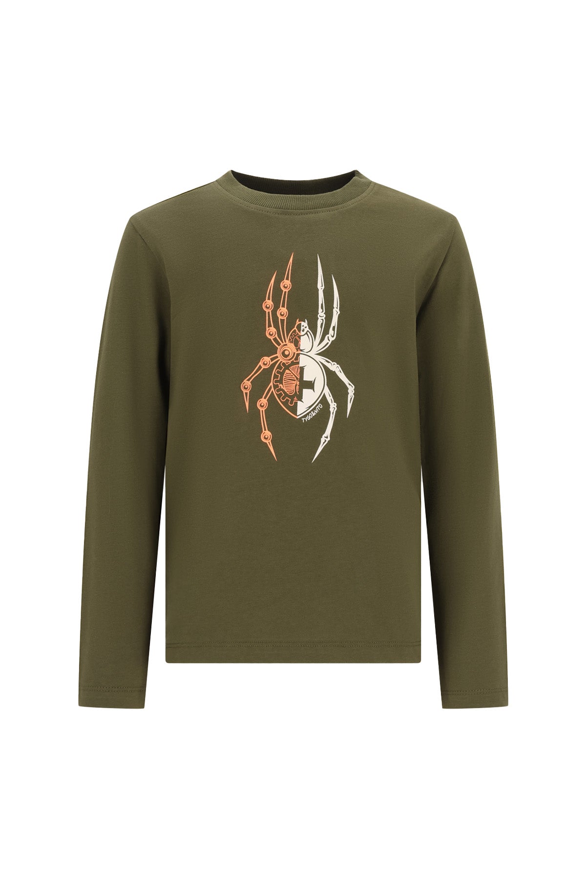 TYGO&vito Jongens, Longsleeve, MAX, Olive Night