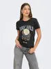 Only T-shirt LUCY, Black Texana wild