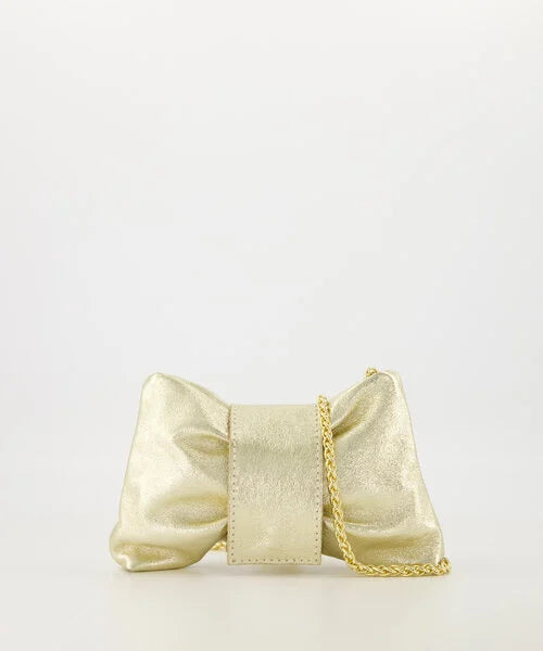 Handtas Clutch BOWI, Goud