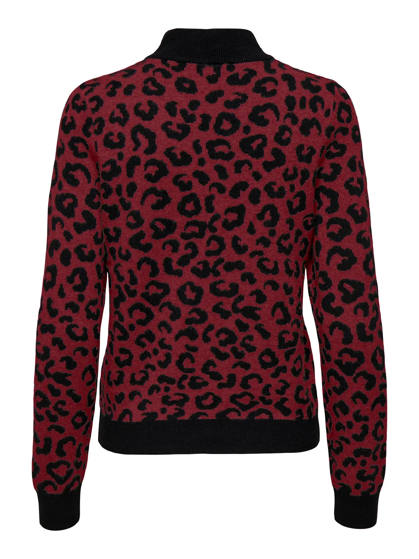 Only Sweater, IBI,  High Neck, Cabernet