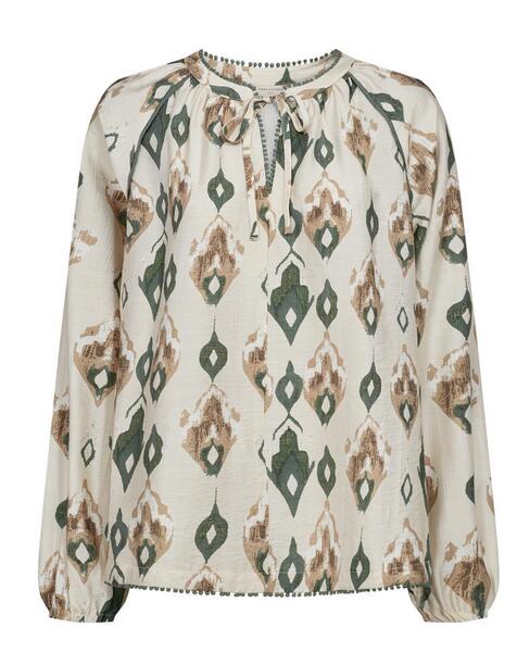 Freequent Blouse, RANA, Moonbeam-Dark Forest