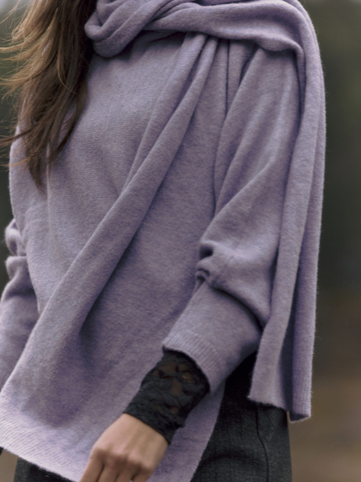 Lady Day, Sweater, ARLEEN, Ice Purple