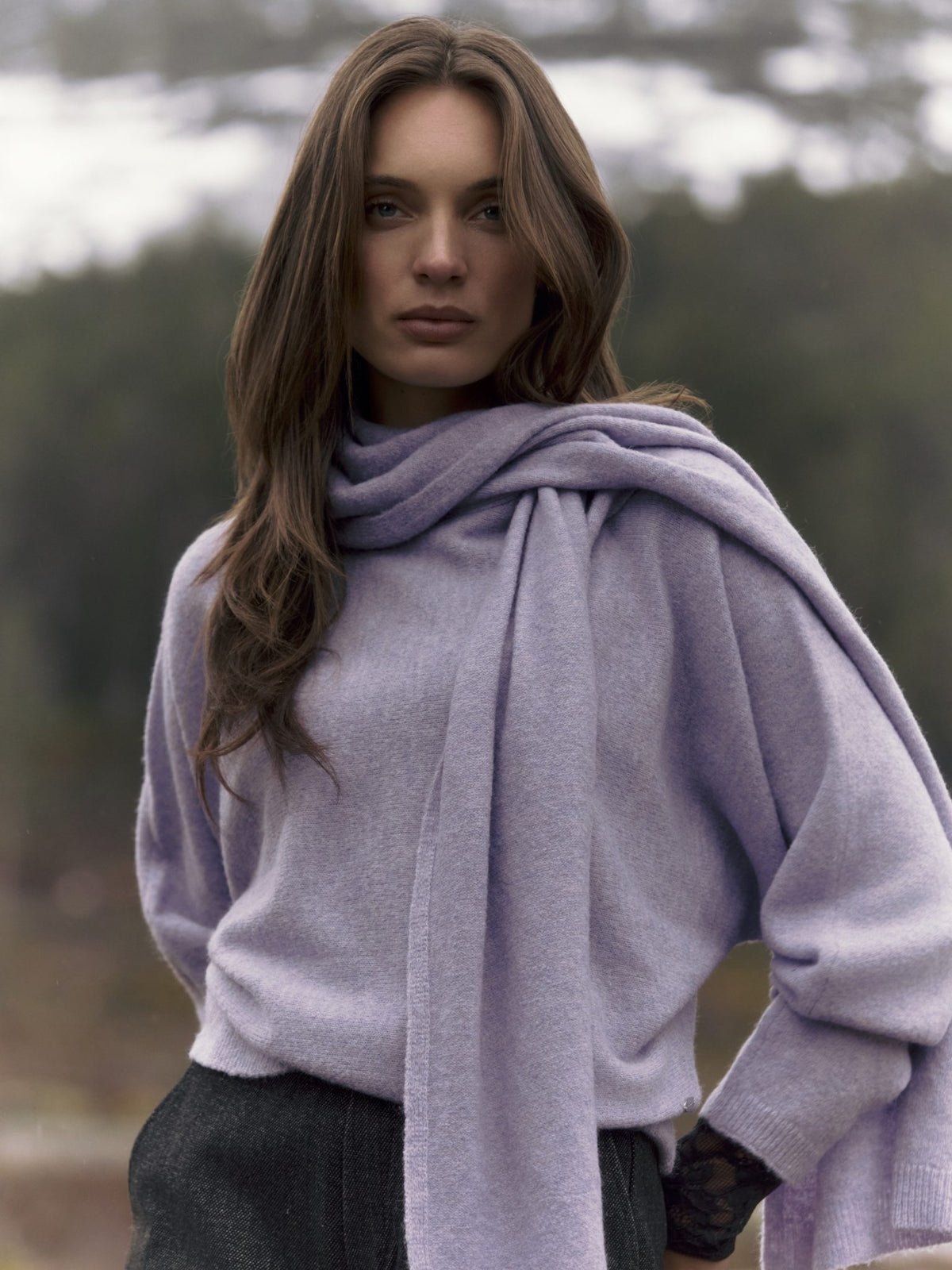 Lady Day, Sweater, ARLEEN, Ice Purple