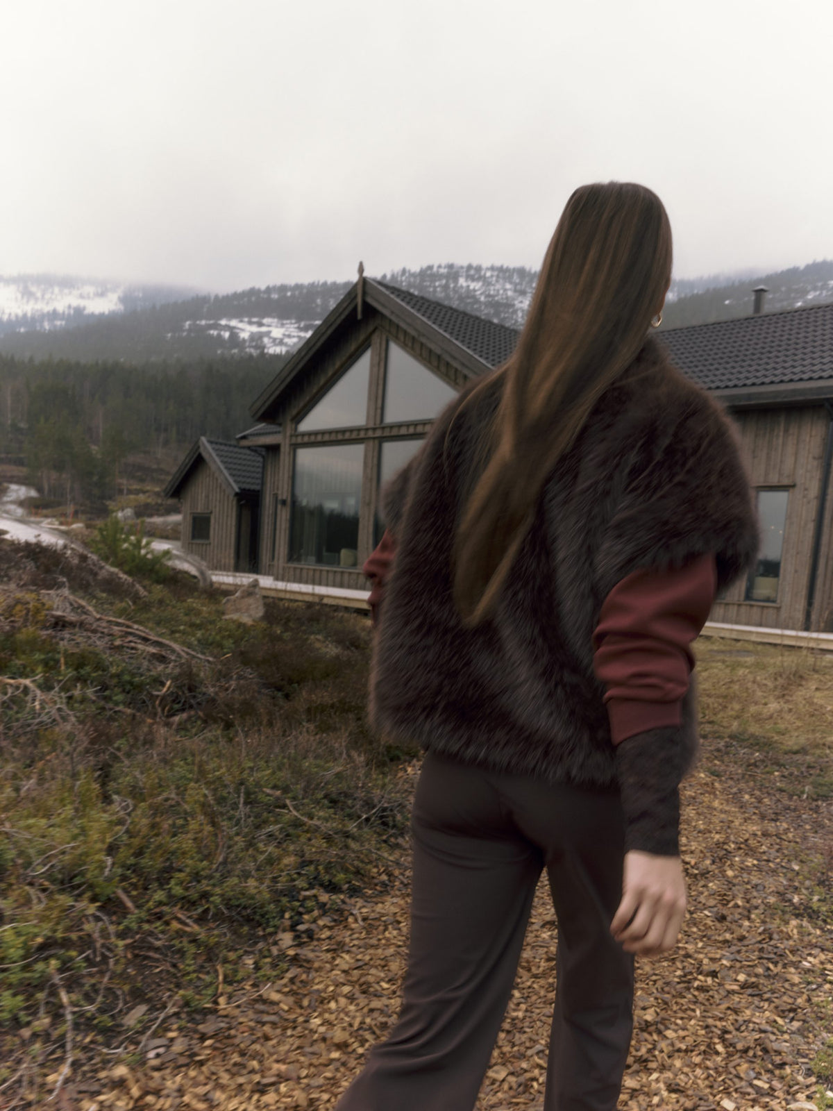 Lady Day Jacket, JENNA, Dark Brown