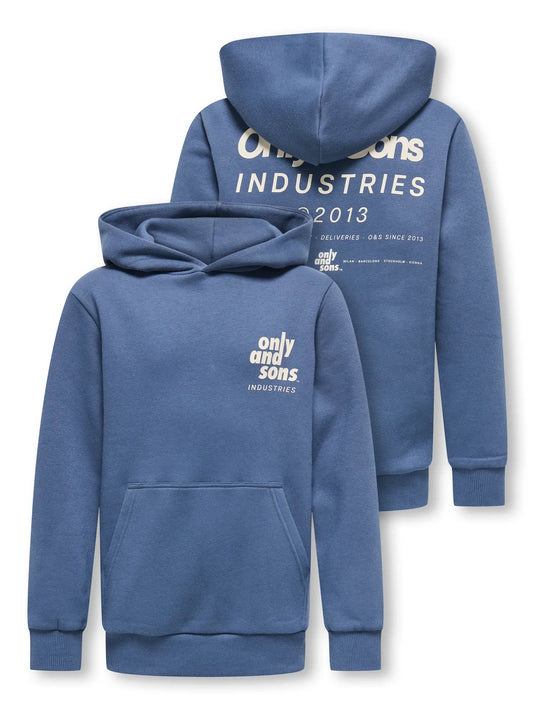Kids Only & Son Hoodie, HUDSON, Vintage Indigo INDUSTRIES CD.
