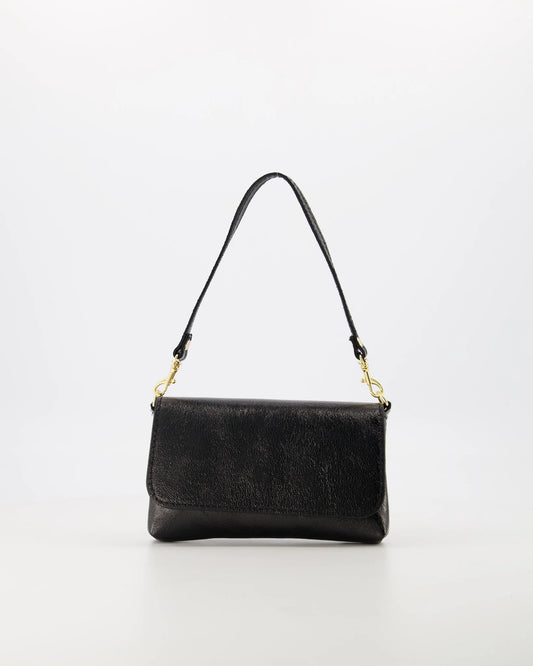 Tas LARA, Classic Grain, Zwart