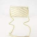 Handtas Clutch LAURIE, Metallic Gold